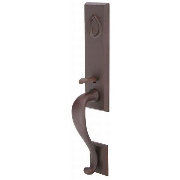 Emtek Medium Bronze Handleset 451512ARMBRH 451512ARMBRH - main